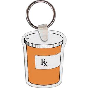Pill Bottle Key Tag