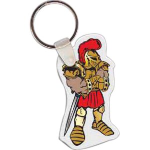 Knight Mascot Key Tag