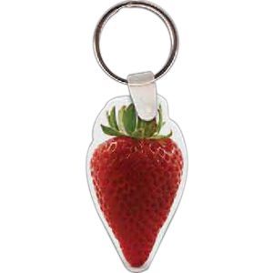 Strawberry Key Tag