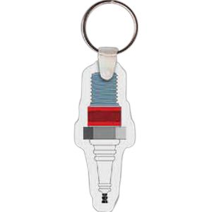 Spark Plug Key Tag