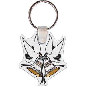Bells w/ Doves Key Tag