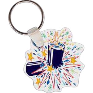 Fireworks Key Tag