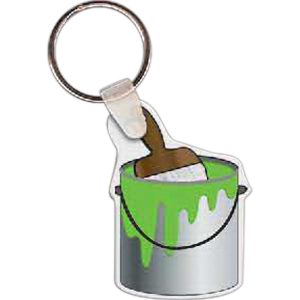 Paint Can w/ Brush Key tag