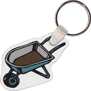 Wheel Barrel Key tag