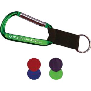 Carabiner with Strap