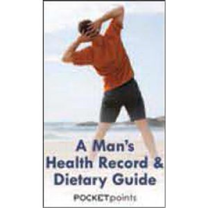 A Man's Health Record and Dietary Guide Pocket Pamphlet