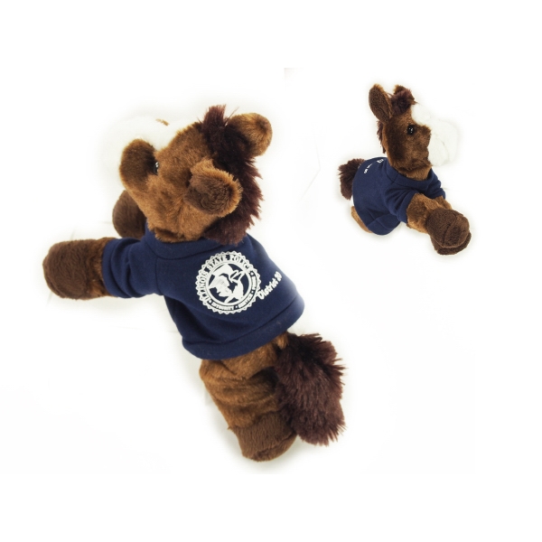 8" Paint Horse with t-shirt and one color imprint
