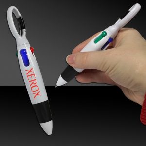 4 in 1 Color Pen with Clip
