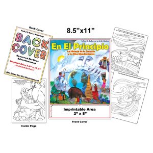 Story of Creation and Ten Commandm - Imprintable Coloring Book