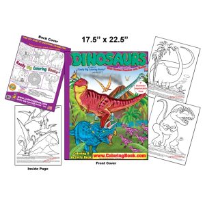 Dinosaurs Really Big Coloring Book