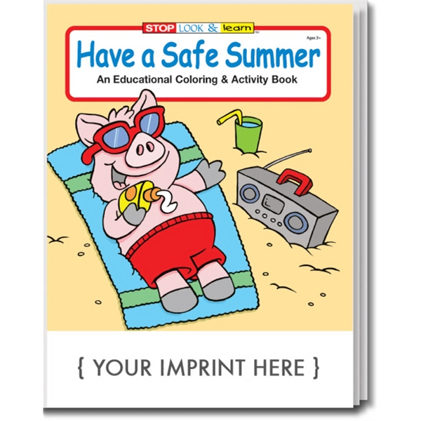 Have a Safe Summer Coloring and Activity Book