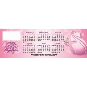 Women's Health Keyboard Calendar