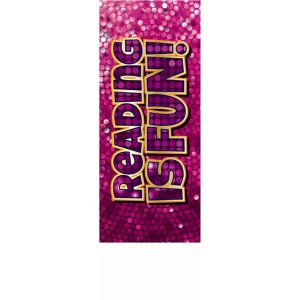 Reading is Fun Bookmark (Pink)