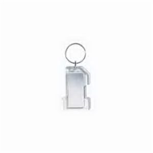 4-Color Process Acrylic Key Tags with Mirror on Back