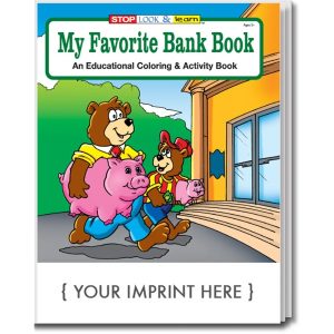 My Favorite Bank Coloring and Activity Book