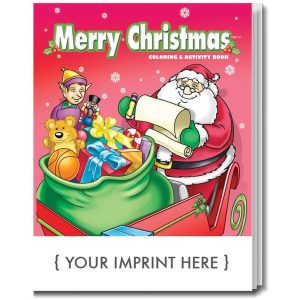 Merry Christmas Coloring Book