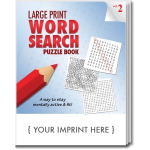 Standard Large Print Word Search Puzzle Book - Volume 2