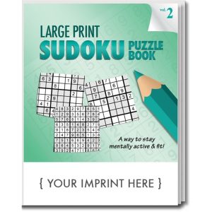 Standard Large Print Sudoku Puzzle Book - Volume 2