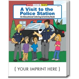 A Visit to the Police Station Coloring and Activity Book