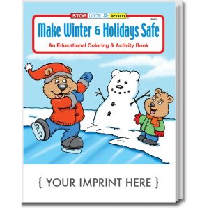 Make Winter and Holidays Safe Coloring and Activity Book