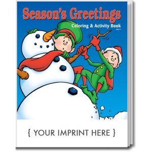 Season's Greetings Coloring and Activity Book
