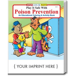 Play it Safe with Poison Prevention Coloring and Activity Book