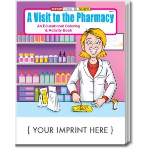 A Visit to the Pharmacy Coloring and Activity Book