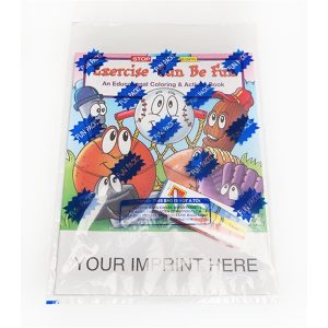 Exercise Can Be Fun Coloring and Activity Book Fun-Pack