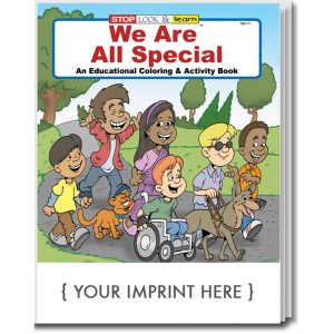 We Are All Special Coloring and Activity Book