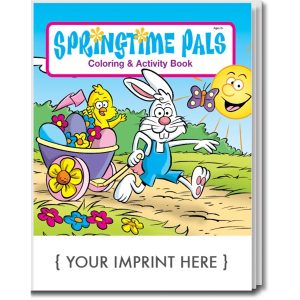 Springtime Pals Coloring and Activity Book