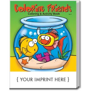 Friends Coloring and Activity Book