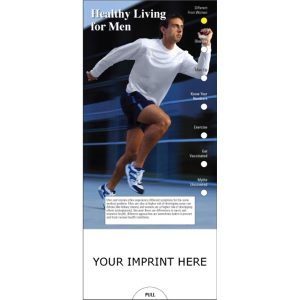 Healthy Living for Men Slide Chart
