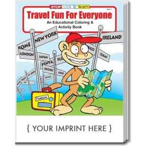 Travel Fun For Everyone Coloring and Activity Book