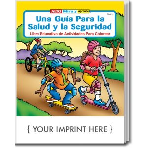 A Guide to Health and Safety Spanish Coloring and Activity Book