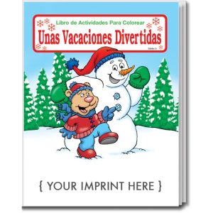 Holiday Fun Spanish Coloring and Activity Book
