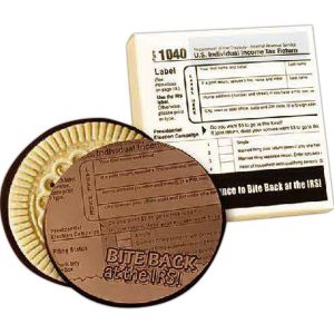 IRS Chocolate Cookie with Printed Box