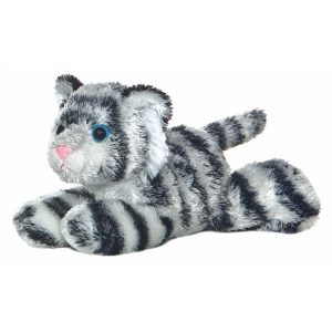 8" Shazam the Stuffed White Tiger