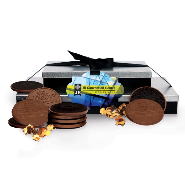Custom Chocolate Gift Tower - 2 Piece