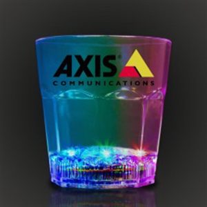 8 oz. Rocks Glass w/ Flashing LED Lights