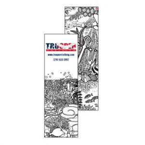 Oceans Coloring Bookmark