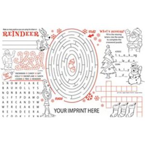 Christmas Activity Placemat