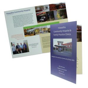 Half-fold Brochure on cover stock
