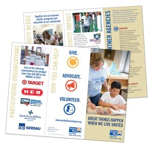 Tri-Fold Brochure on cover stock