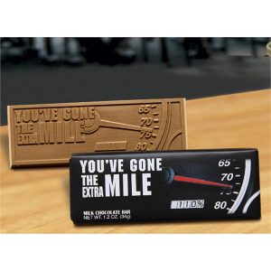 You've Gone the Extra Mile Chocolate Bar