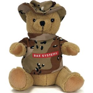 10" Desert Camouflage Bear