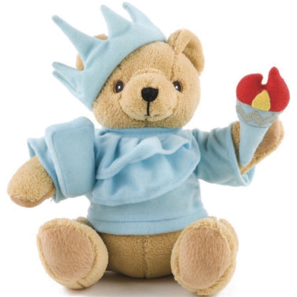 10" Statue of Liberty Bear
