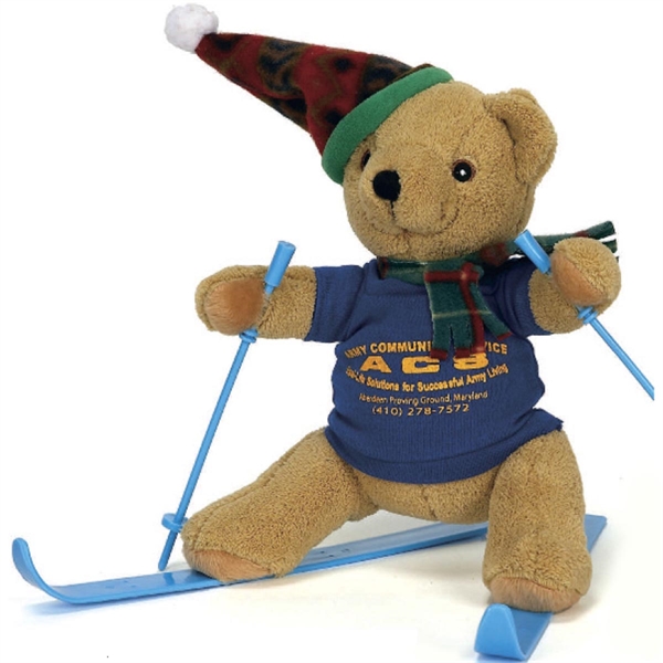 10" Ski Bear