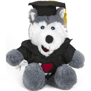 Cuddle Line 9" Husky With Graduation Uniform-551776201