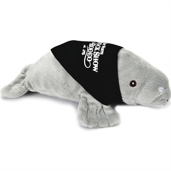 8" Aquatic Beanie Manatee