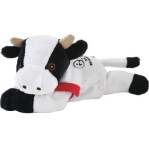 So Soft 8" Laying Beanie Animal - Cow